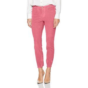 NYDJ Women's Alina Skinny Jeans in-Corduroy, Pink